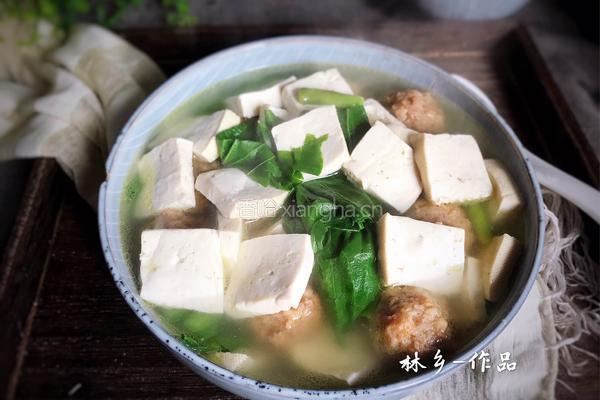 豆腐肉丸汤的做法图解11
