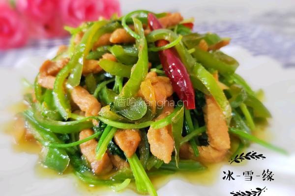 香辣肉丝的做法图解1
