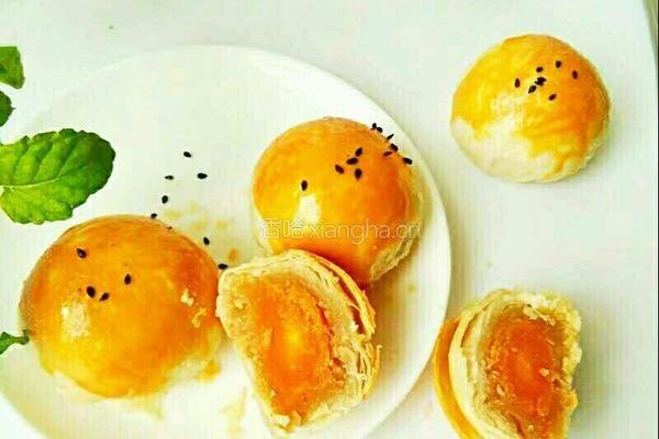 蛋黄酥的做法图解10