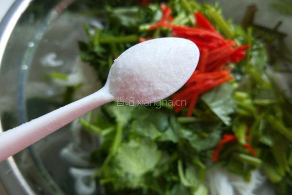 新文美食 白萝卜香辣凉拌菜的做法图解12