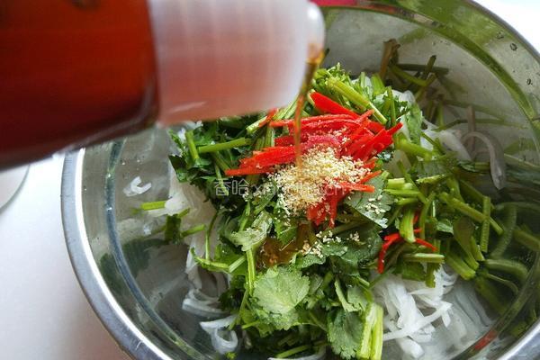 新文美食 白萝卜香辣凉拌菜的做法图解14