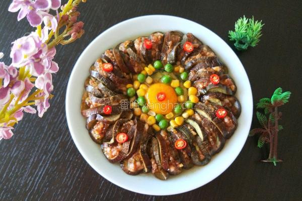新文美食肉末蒸茄子的做法图解12