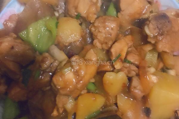 土豆炖鸡腿的做法图解5
