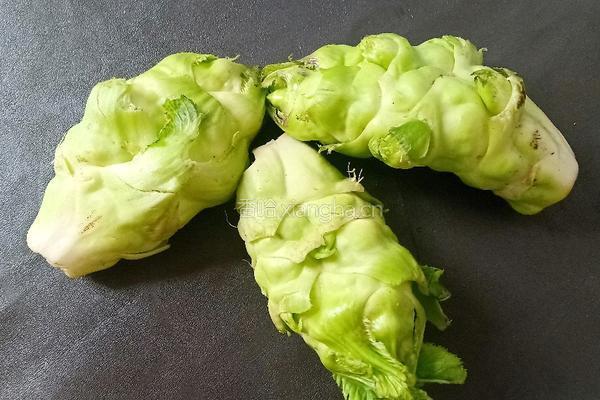 蒜末炒抱子芥的做法图解1