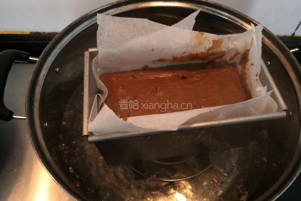牛奶红糖蜜豆糕的做法图解8