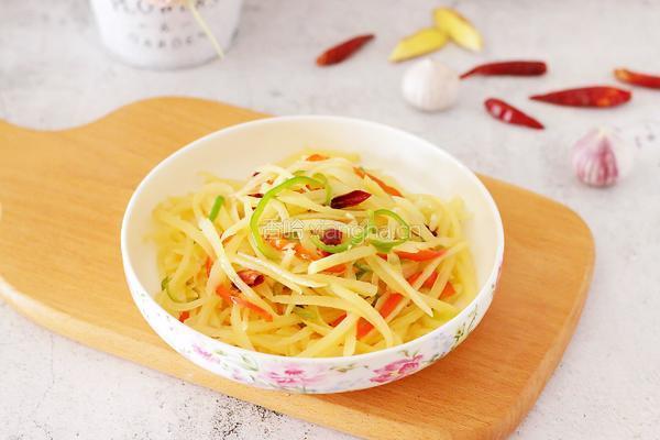 酸辣土豆丝的做法图解13