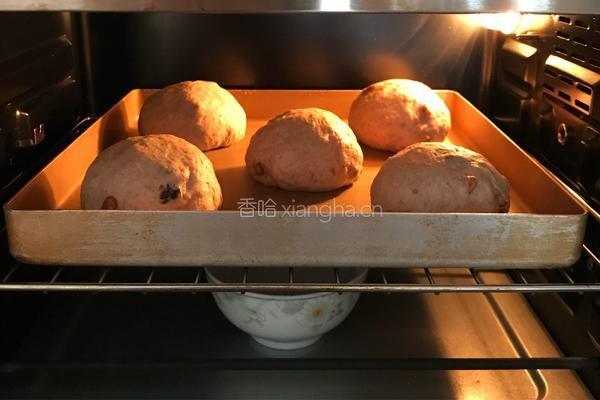 香蕉核桃黑麦软欧的做法图解13