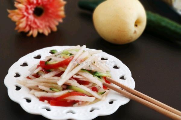 拌果蔬三丝的做法图解5