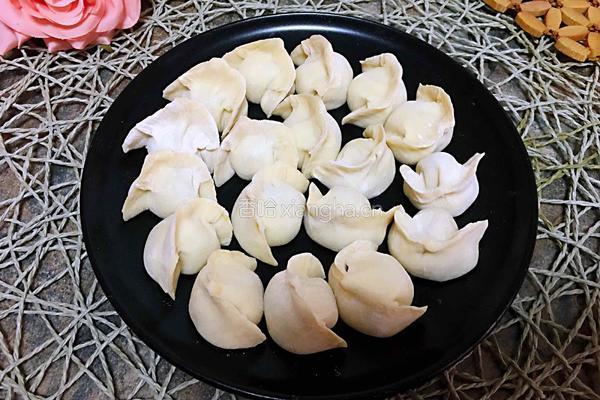 丝瓜肉馅蒸饺的做法图解7