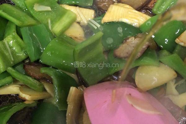酱肉炒灯椒的做法图解10