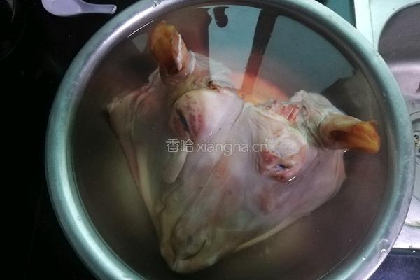 羊肉卷~羊头造的做法图解2