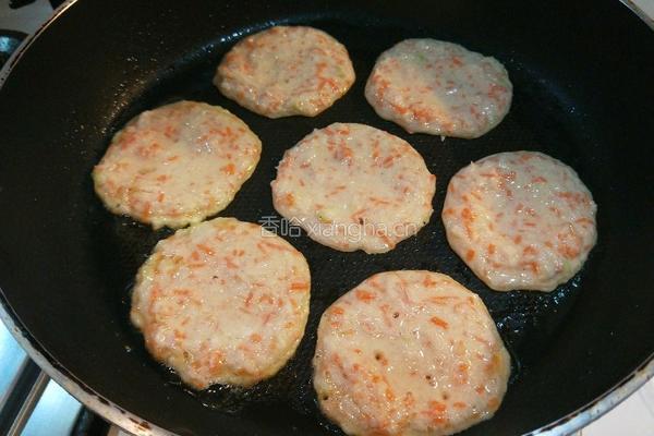 北京特色小吃 胡萝卜土豆煎饼的做法图解8