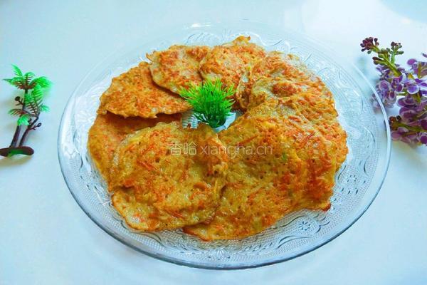 北京特色小吃 胡萝卜土豆煎饼的做法图解12