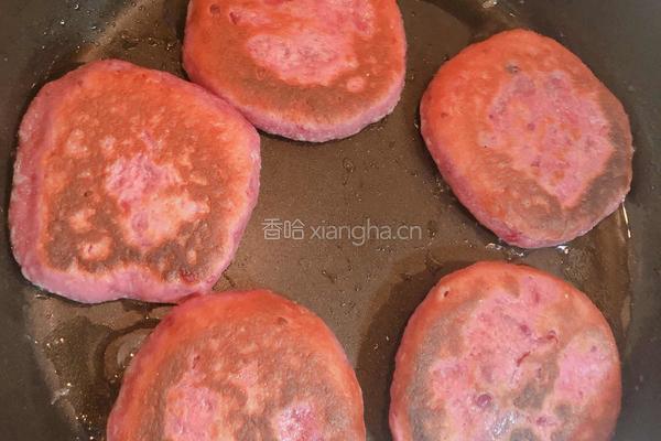 紫薯红豆饼的做法图解16