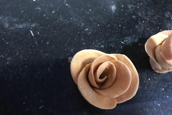 玫瑰花馒头的做法图解5