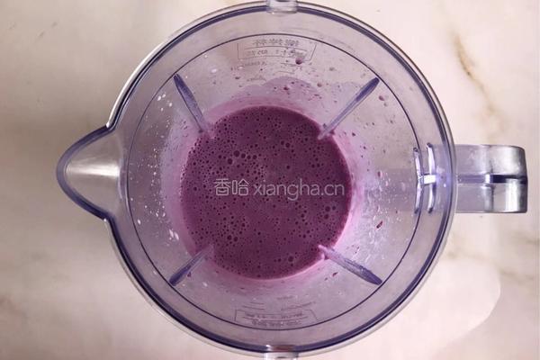 奶香紫薯小方的做法图解5