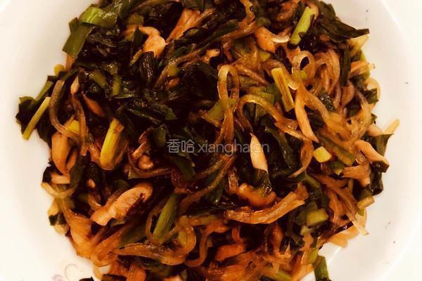 香菇韭菜的做法图解9
