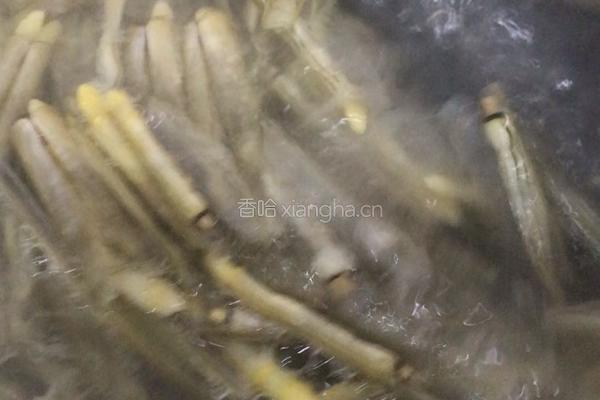 葱油竹蛏的做法图解3