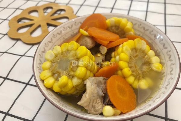 粤式靓汤胡萝卜玉米扇骨汤的做法图解7