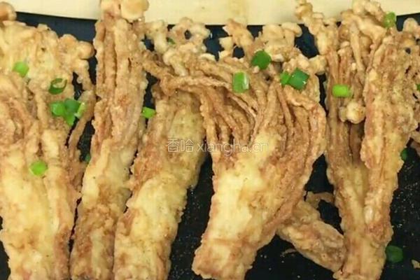 油炸金针菇的做法图解10