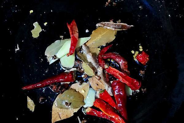 香辣豆干的做法图解3