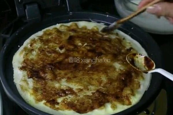 面糊糊鸡蛋饼的做法图解5