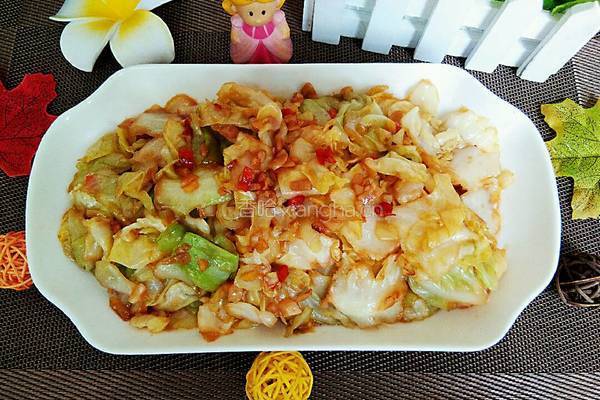 手撕包菜的做法图解8