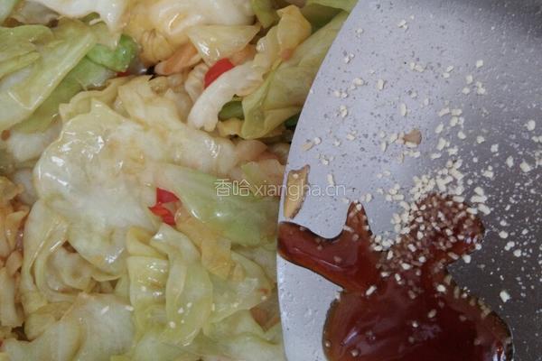 手撕包菜的做法图解5
