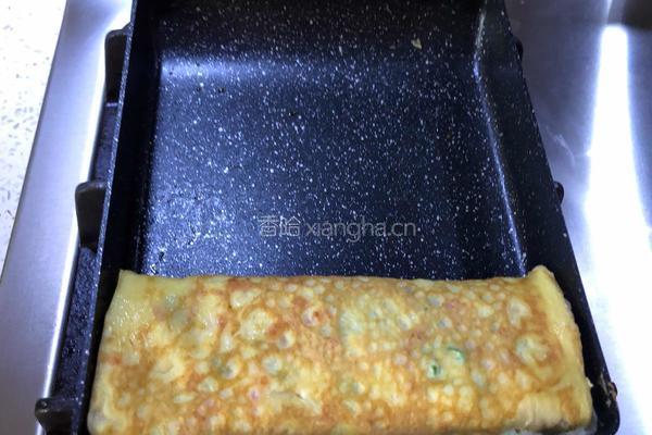 爱心玉子烧的做法图解9
