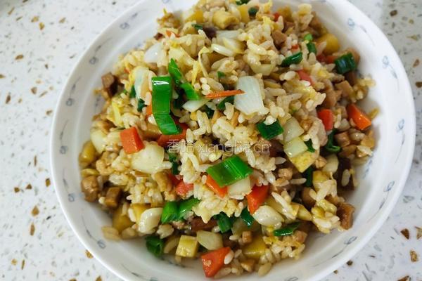 抗糖化炒米饭的做法图解10