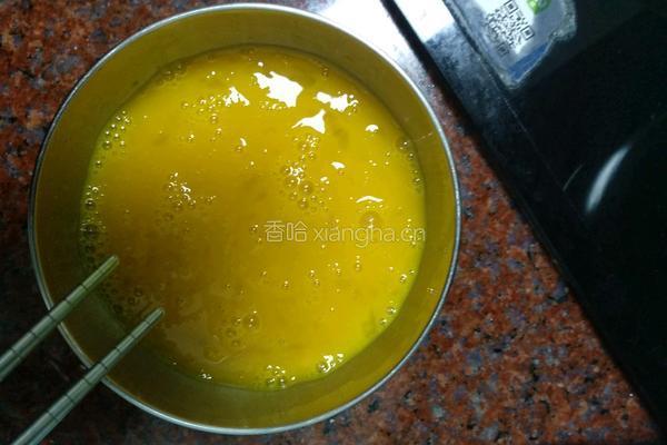 葱花馒头蛋饼的做法图解4