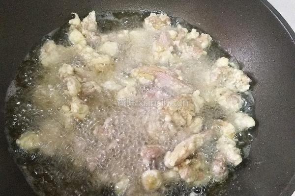 菠萝咕噜肉的做法图解4