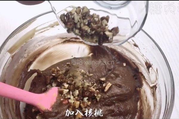 蛋糕系列～核桃布朗尼蛋糕的做法图解7