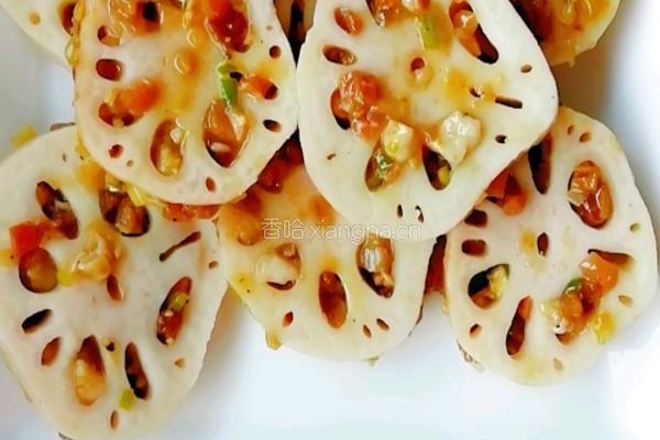 香煎藕片的做法图解5