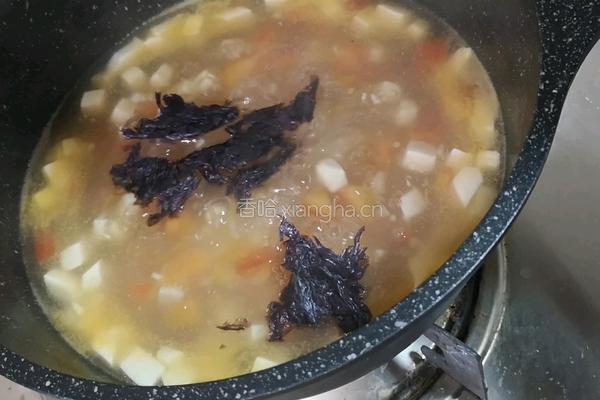 番茄豆腐羹的做法图解11