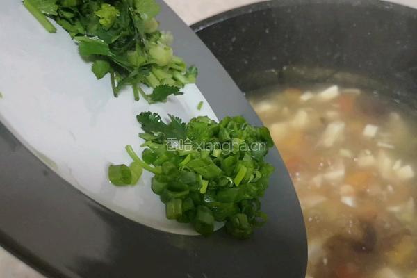 番茄豆腐羹的做法图解13