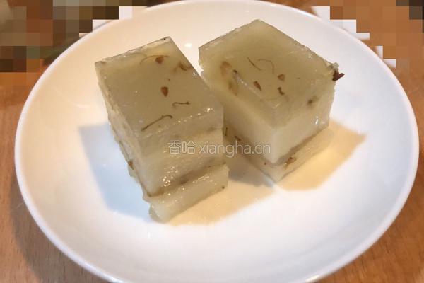 桂花椰子糕的做法图解5