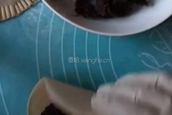 红豆派的做法图解3