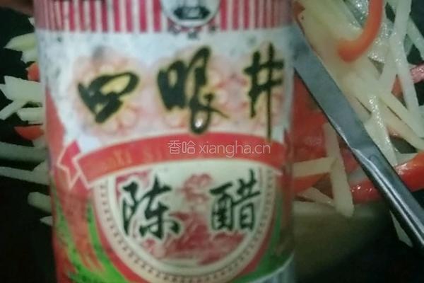 醋溜土豆丝的做法图解3