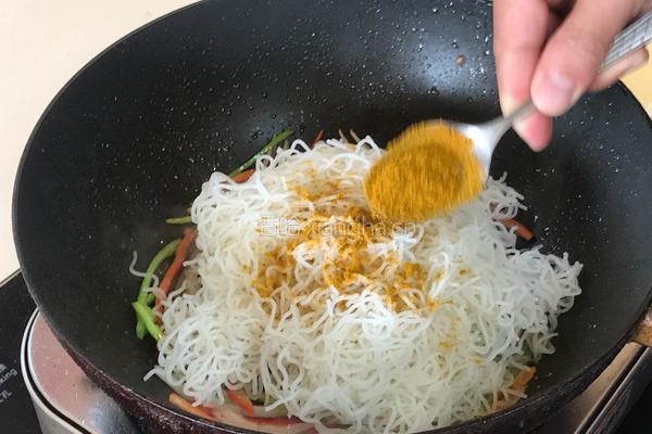 星洲炒米粉的做法图解9
