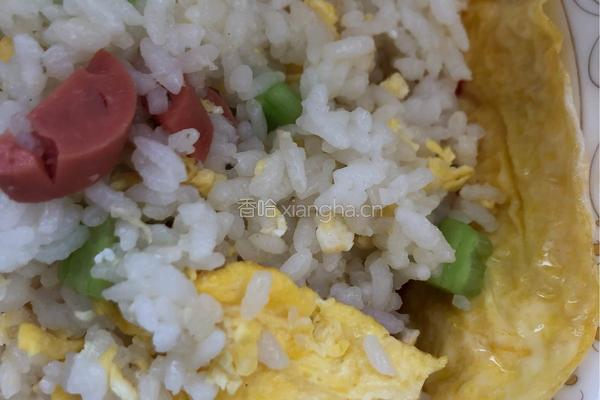 蛋包饭的做法图解9