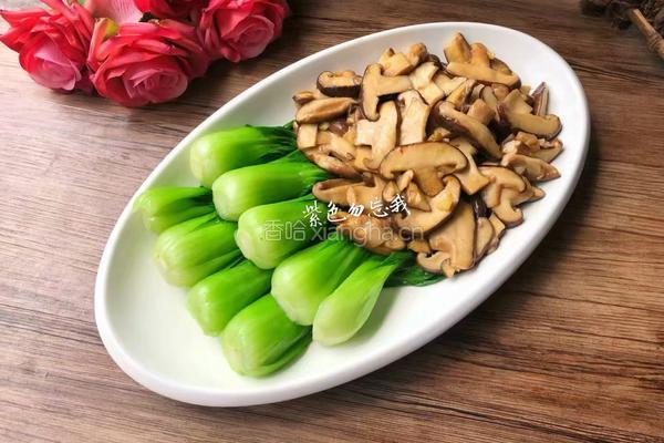香菇青菜的做法图解11