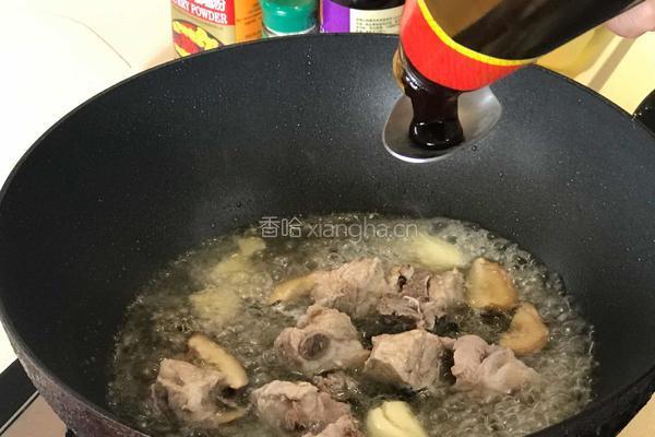 豉汁排骨煎面的做法图解7