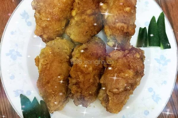 黄山奇石(香酥蒜香鸡翅)