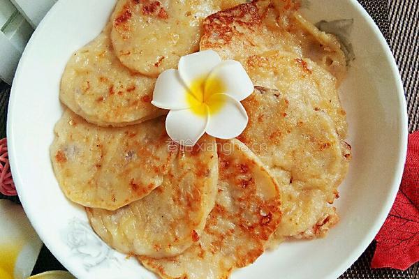 香芋芝士饼的做法图解12