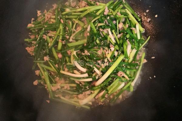 大蒜肉沫的做法图解6