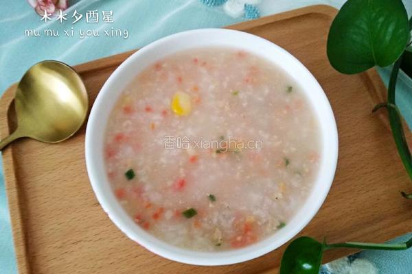 剩饺子馅儿粥（电饭煲版）的做法图解11
