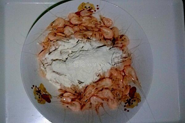 酥煎小海虾的做法图解3