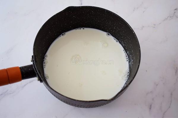 红糖姜撞奶的做法图解5