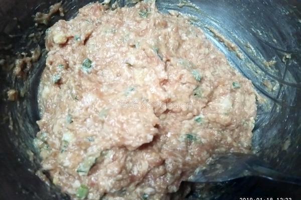 纯手工肉圆子汤的做法图解4